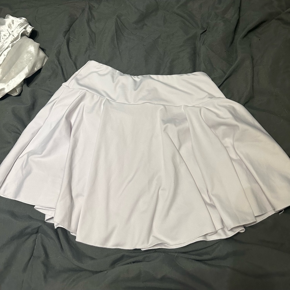 Womens White Tennis Skirt